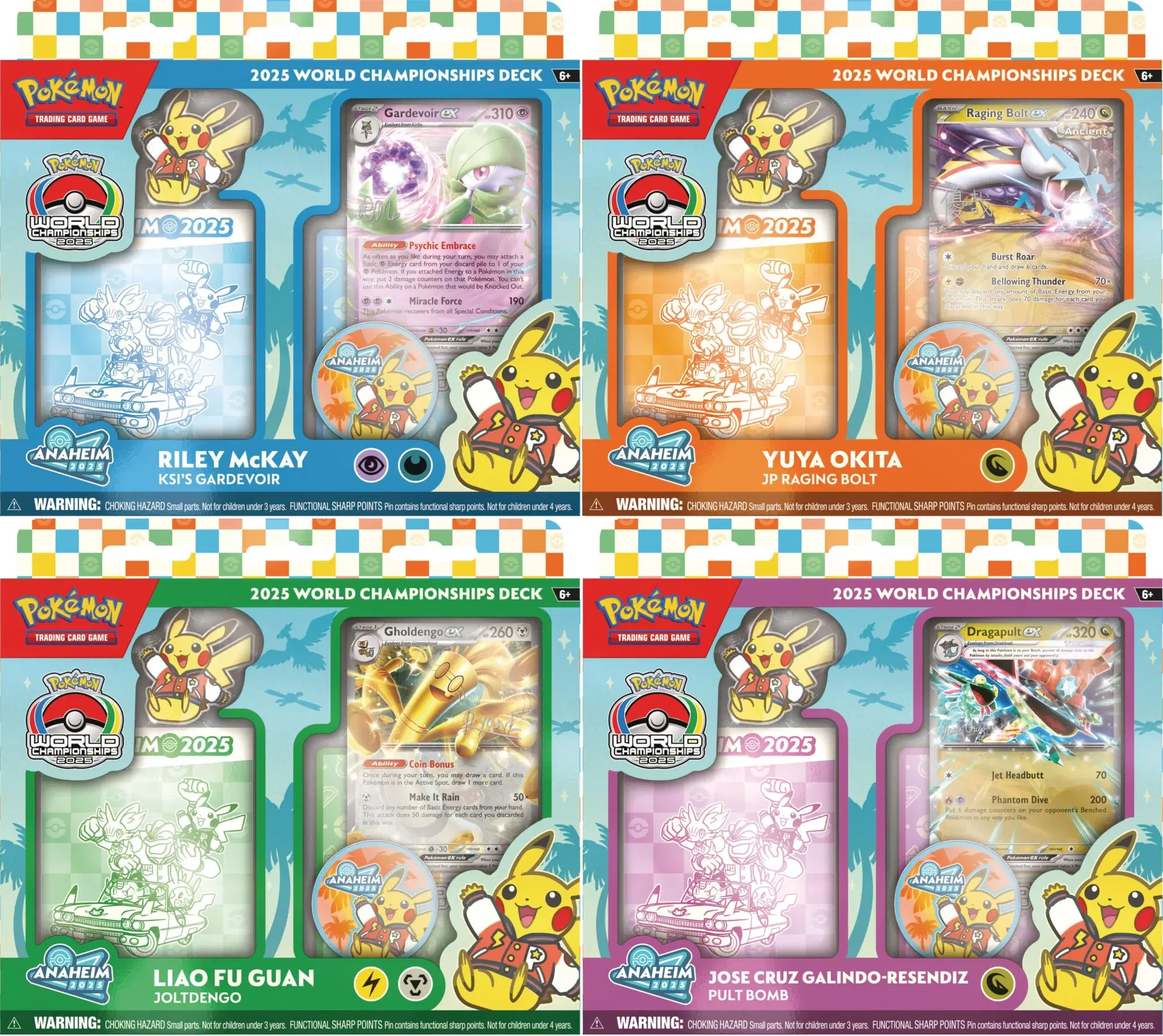 Deck des Championnats du Monde du JCC Pokémon 2025