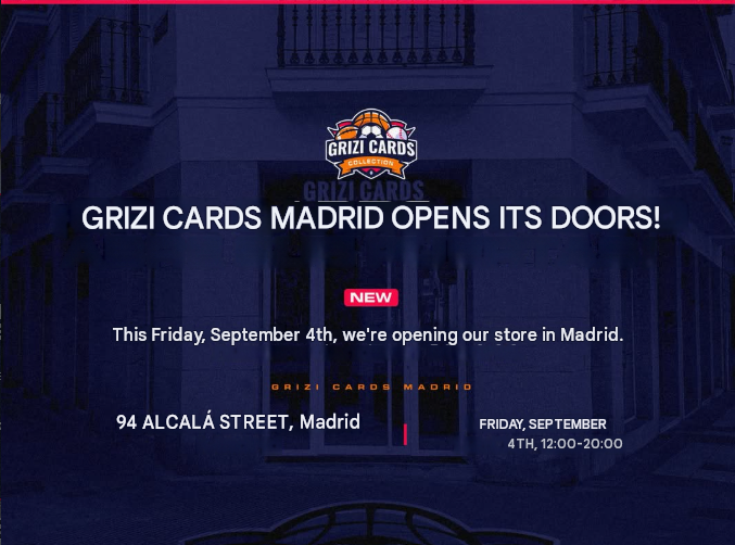 Antoine Griezmann Opens Grizi Cards Store in Madrid