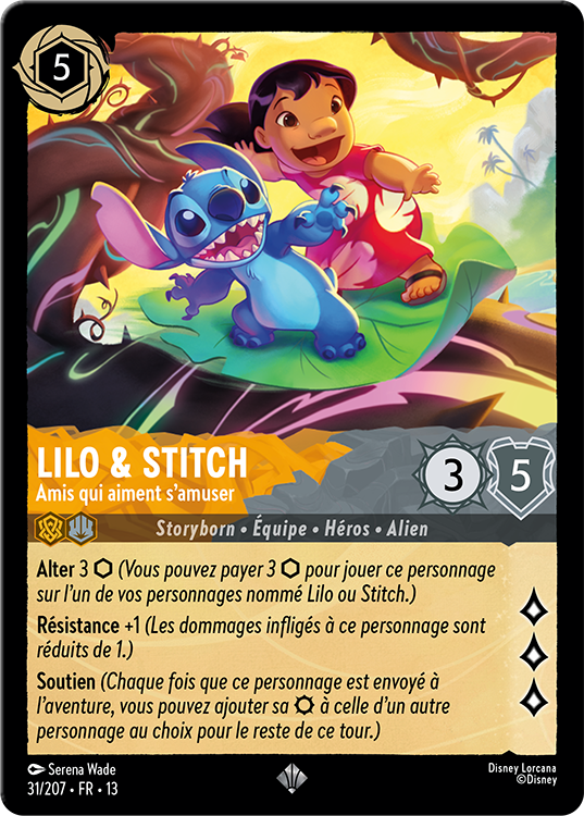 Lilo & Stitch card