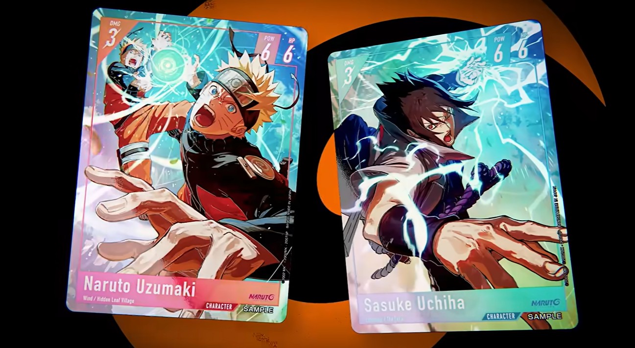 Bandai announces the Naruto Card Game